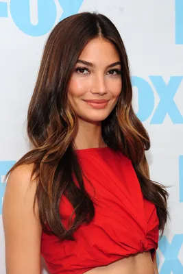 Лили Олдридж (Lily Aldridge) на программе \"Good Day LA\" в Лос-Анджелесе  (24.02.2015)