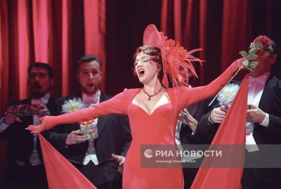 Амарфий Лилия - актриса оперетты