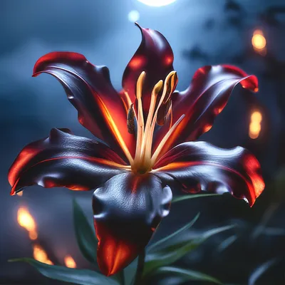 Чёрная лилия - цветок дьявола | ПлодоВито | Дзен
