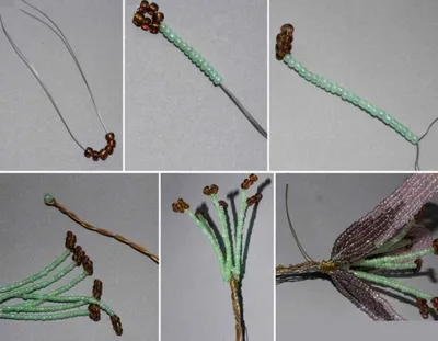 Лилия из бисера (82 фото) - пошаговые мастер-классы и схемы с описанием  плетения цветка для начинающих