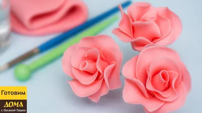 Gumpaste Rose Tutorial - YouTube