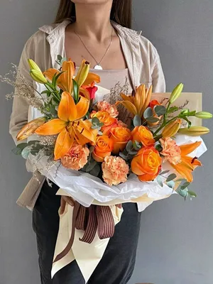 Оранжевые лилии | Лилейник, Лилии, Цветы