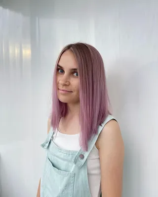 Лиловый цвет волос: фото оттенков и техник окрашивания — LadyWow