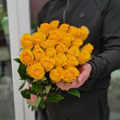 Розы желтые \"Пенни Лэйн\" 5.00 Br ❀ Цветочная мастерская Флореаль