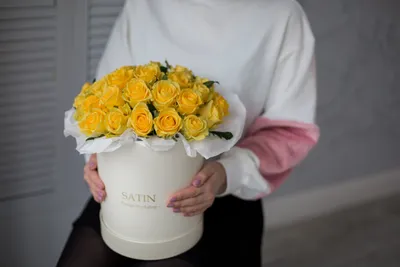 Желтые розы \"Брайт\", артикул: 200567 в интернет магазине EnjoyFlowers.ru ❀  с доставкой по Москве