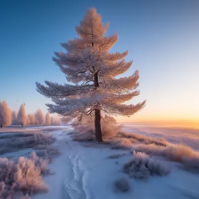 Зима в Волгограде в 2023 г | Зимние деревья, Зима, Листья