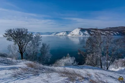 Природа Байкала | Листвянка-порт Байкал зимой