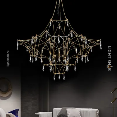 Купить Люстра ST Luce Manic SL165.103.06 хром декор металлическая паутина в  интернет-магазине