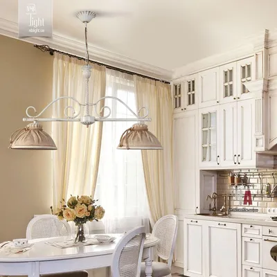 Люстра в белом цвете на высокий потолок для кухни, гостиной, дачи 20799  серии \"Кантри\" (ID#1665119838), цена: 4108 ₴, купить на Prom.ua