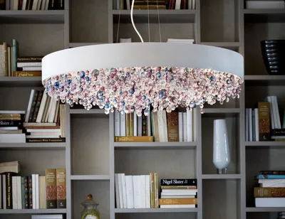 43 см Подвесной оттенок индивидуальность креативная спальня столовая бумага  Скандинавская декоративная облачная люстра (лампа в комплект не входит и  проволока) | AliExpress