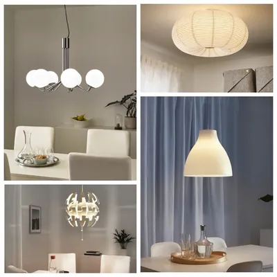RAMSELE подвесной светильник цветок/белый 43 см | IKEA Lietuva