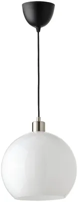 Подвесной светильник, ротанг, белый IKEA HEMMAHOS ХЕММАХОС, KAPPELAND  995.257.87 купить в Минске, цена 188 рублей - Интернет
