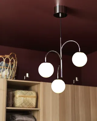 Светильник Ikea Navlinge 3 лампы (Белый)