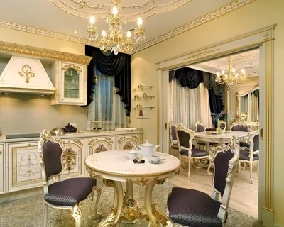 В стиле барокко: воплощение дворцового шика в уфимской квартире | Sobaka.ru