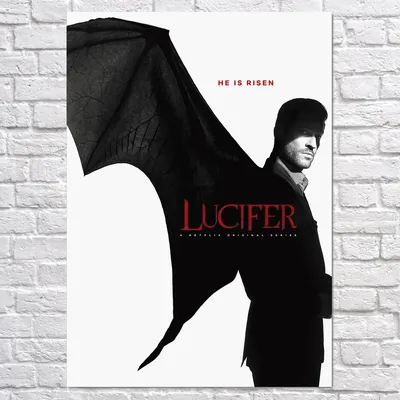 Плакат \"Люцифер, сериал, Lucifer, He is risen\", 60×43см (ID#1109640791),  цена: 190 ₴, купить на Prom.ua