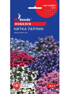 Лобелия Жемчужная нить 0,1 г Велес - купить на Агробиз, цена4.5 грн. -  3658829