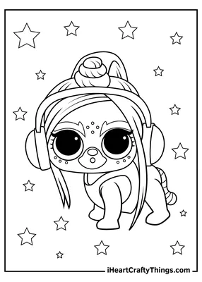 LOL Coloring pages - Lol Dolls for Coloring and Painting