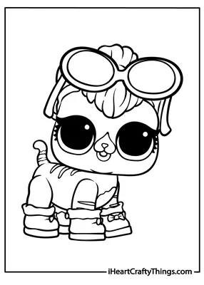 LOL Pets Coloring Pages Printable for Free Download