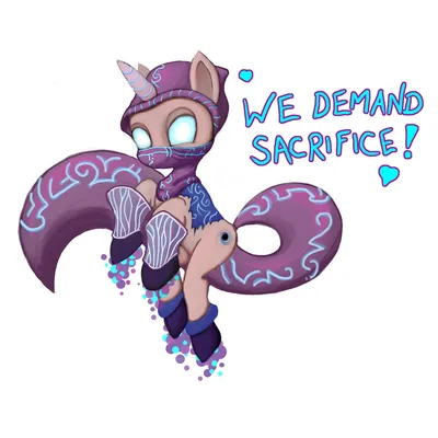My take on what Jinx from League of Legends would look like as a pony :  r/mylittlepony