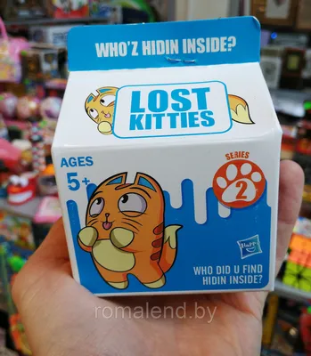 Фигурка-сюрприз Lost Kitties Котёнок в молоке (E4459) (ID#1577750112),  цена: 280 ₴, купить на Prom.ua