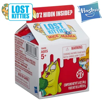 Игровой набор Hasbro Lost Kitties «Котенок в молоке» - купить по лучшей  цене в Алматы | интернет-магазин Технодом