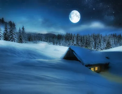 Луна Зимой Картинки – Telegraph