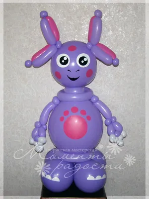 Лунтик из воздушных шаров — купить в Красноярске. Воздушные шары на  интернет-аукционе Au.ru