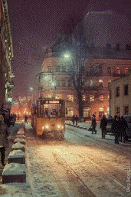 Открытки из заснеженного Львова