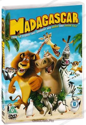 Мадагаскар (зарубежное издание) (DVD) - купить мультфильм /Madagascar/ на  DVD с доставкой. GoldDisk - Интернет-магазин Лицензионных DVD.