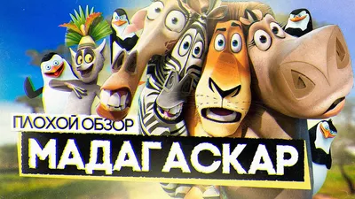 Мадагаскар 3. Провальное продолжение любимых мультфильмов | Кино и книги |  Дзен