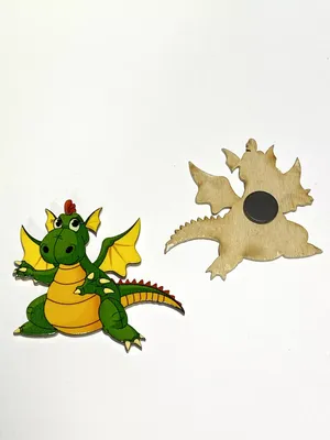 Виниловый магнит (Как приручить дракона, Беззубик), 95х70мм – BuyBox22 -  тематические товары