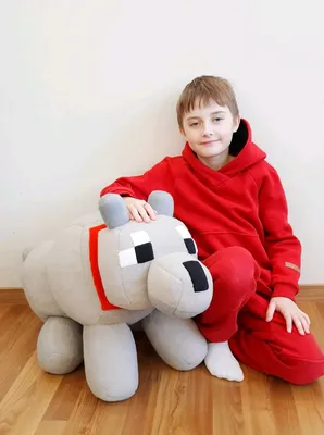 Собака из игры Minecraft в интернет-магазине Ярмарка Мастеров по цене 10600  ₽ – PYGUWBY | Мягкие игрушки, Владивосток - доставка по России