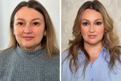 Как меняются женщины 45+ благодаря макияжу: фото до и после - 1 июля 2023 -  НГС.ру