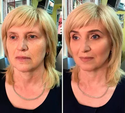 Омолаживающий макияж для женщин после 40 лет | Виды макияжа, Макияж, Брови