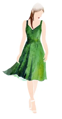 Макияж под зеленое платье: 14 лучших идей на фото
