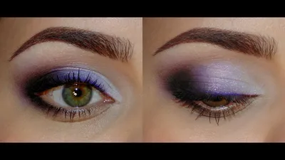 Фиолетовый макияж глаз: элегантный акцент зимы | Mixnews