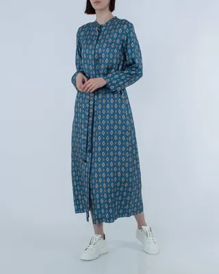 Платье женское Max Mara SAMOVAR синее 42 IT - купить в Москве, цены на  Мегамаркет