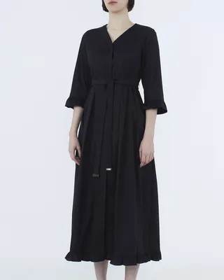 MaxMara платье черного цвета купить по цене 39500 р-