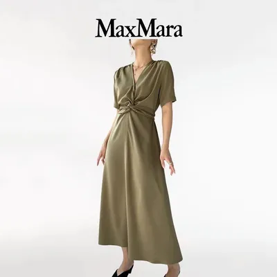 Weekend Max Mara ❤ женское платье scafati однотонное с круглым вырезом со  скидкой 62%, лиловый цвет, размер 36, 40, 42, цена 599.99 BYN