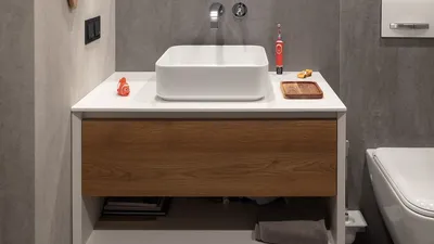 Раковина в туалет: как выбрать стильный и удобный вариант (35 фото в  интерьере) - Дом Mail.ru