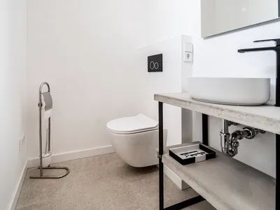 Дизайн туалета 2023 года: 50 фото, стили, идеи интерьеров, новинки | Hoff