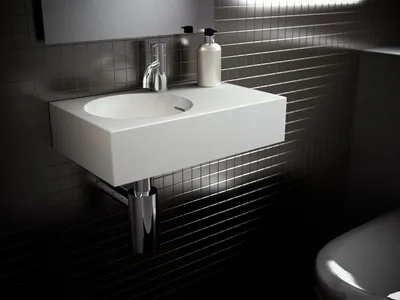 Маленькая ванная или туалет: что сделает интерьер стильным и удобным |  KERAMA MARAZZI | Плитка, сантехника, обои | Дзен
