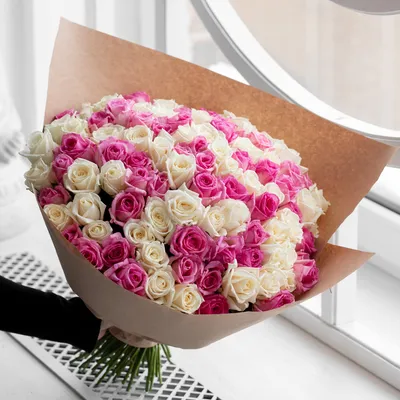 Купить 33 красных розы 60 см с доставкой в Краснодаре.