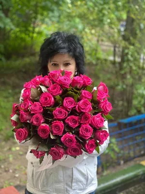 Купить Малиновые розы. Доставка Днепр. ❤ Buket24.dp.ua❤