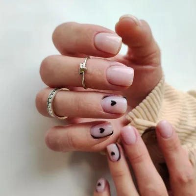 Купить 24 шт. Типсы DIY Нажмите на ногти Маникюр Короткие накладные ногти  Французский чистый цвет | Joom