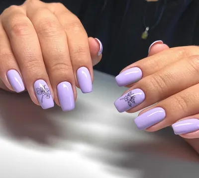 miladynailss - Нежнейшая лаванда дополнила наш маникюр💅🏼... | Facebook