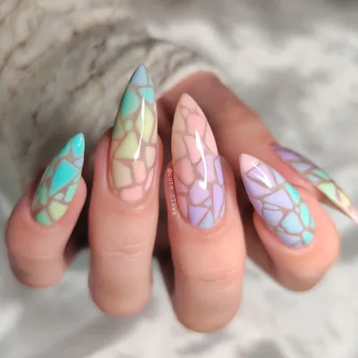NAILS | BCD NAIL ART Challenge Week 4 - Mosaic Stained Glass Flowers  #BCDNails | Cosmetic Proof | Vancouver beauty, nail art and lifestyle blog