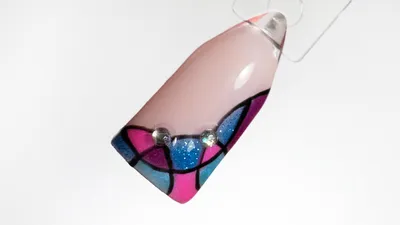 Neon Mosaic Summer Nails - Tutorial