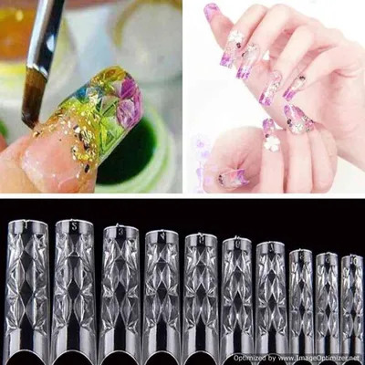 Маникюр мозаика. Дизайн ногтей гель лаком | Mosaic Nail Art - YouTube