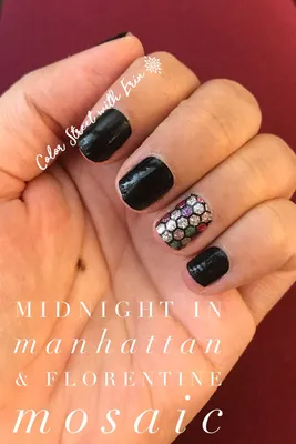Mosaic Tips\" - Press on Nails